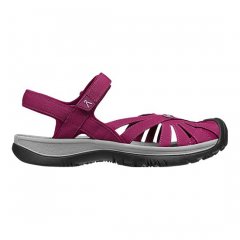 ROSE SANDAL BEET RED