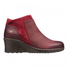 WEDGE ZIP RED DAHLIA